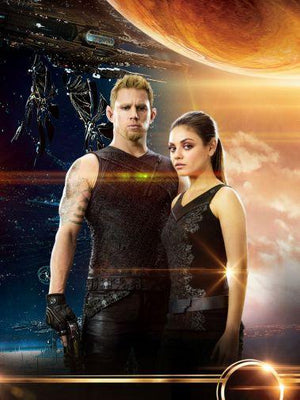 Jupiter Ascending Metal Movie Poster 8in x 12in