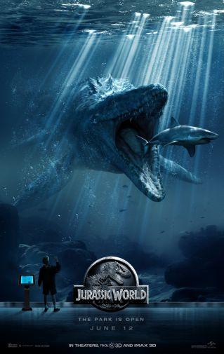 Jurassic World Metal Movie Poster 8in x 12in The Poster Depot