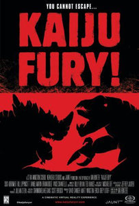 Kaiju Fury movie poster Sign 8in x 12in