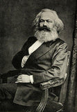 Karl Marx poster tin sign Wall Art