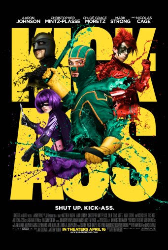 Kickass Poster 11inx17in Wall Art
