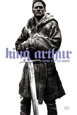 King Arthur Legend Of Sword Metal Movie Poster 8in x 12in