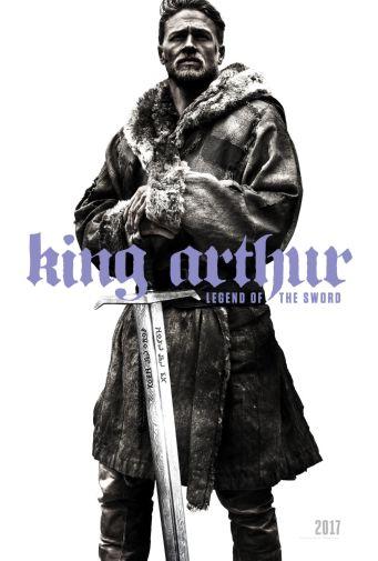 King Arthur Legend Of Sword movie poster Sign 8in x 12in