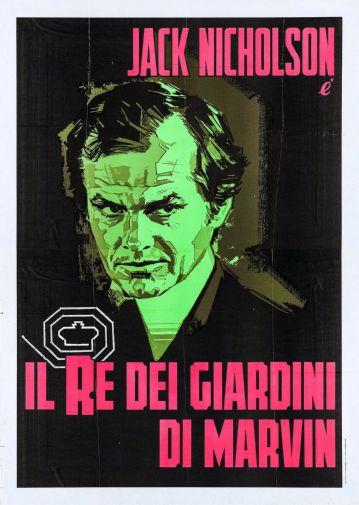 King Of Marvin Gardens Italian Metal Movie Poster 8in x 12in
