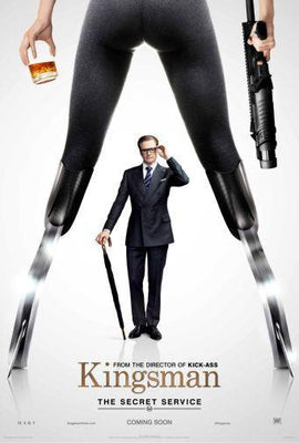 Kingsman movie poster Metal Print 8in x 12in