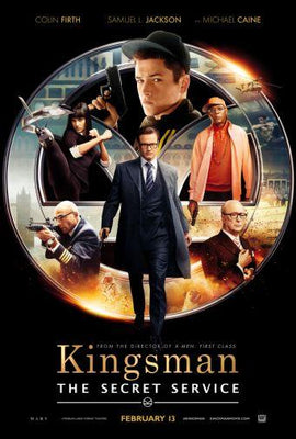 Kingsman Metal Movie Poster 8in x 12in