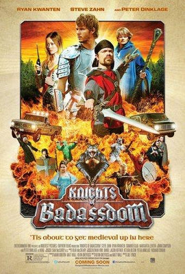 Knights Of Badassdom Metal Movie Poster 8in x 12in