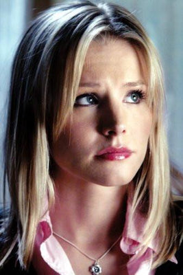 kristen bell poster tin Metal Print Wall Art