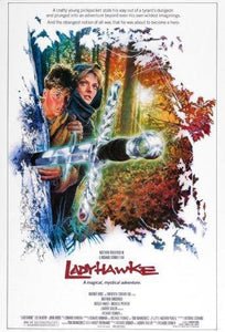 Ladyhawke Photo Sign 8in x 12in