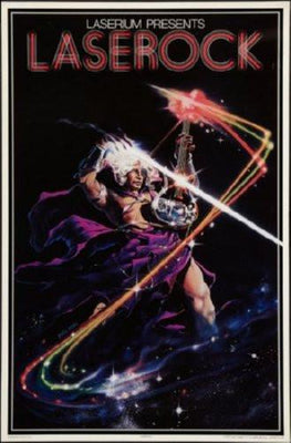 Laserium Laserock poster tin Metal Print Wall Art