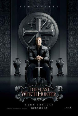 Last Witch Hunter Metal Movie Poster 8in x 12in
