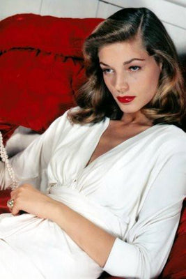 lauren bacall Metal Poster Wall Art 8in x 12in 12"x16" The Poster Depot