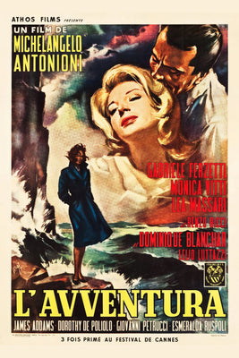 L'Avventura Movie poster The Adventure Antonioni for sale cheap United States USA