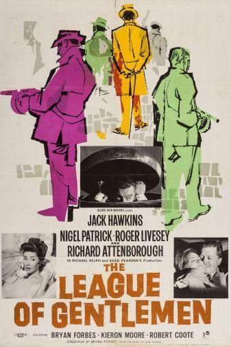 League Of Gentlemen The movie poster Metal Print 8in x 12in