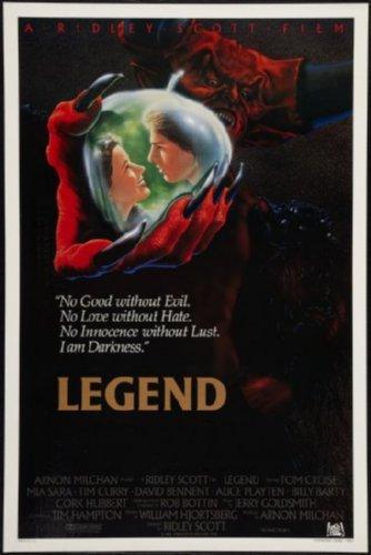Legend movie poster Metal Print 8in x 12in