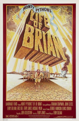 Life Of Brian movie poster Metal Print 8in x 12in