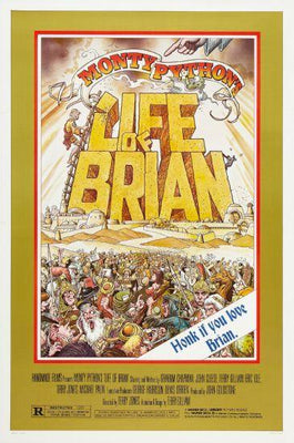 Life Of Brian movie poster Metal Print 8in x 12in