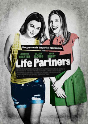Life Partners movie poster Metal Print 8in x 12in