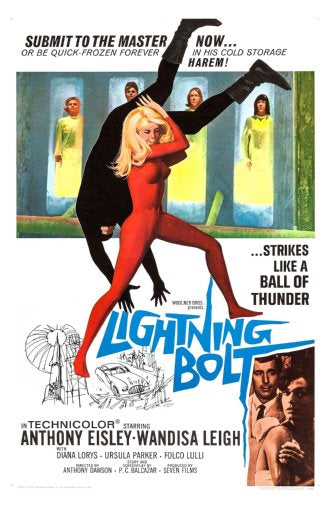 Lightning Bolt Mini Poster 11Inx17In Poster