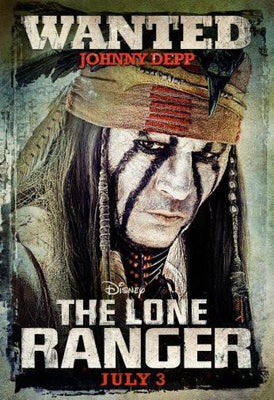 Lone Ranger Movie Poster On Sale United States