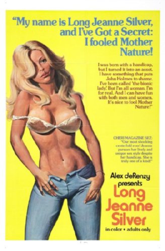 Long Jeanne Silver Movie Mini poster 11inx17in