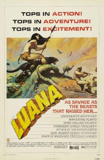 Luana movie poster Sign 8in x 12in