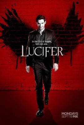 Lucifer poster tin Metal Print Wall Art