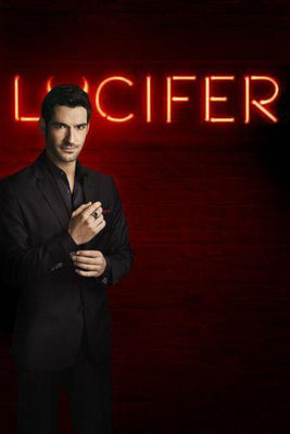 Lucifer poster tin Metal Print Wall Art