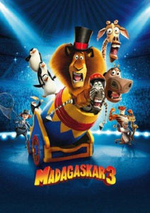 Madagascar 3 movie poster Sign 8in x 12in