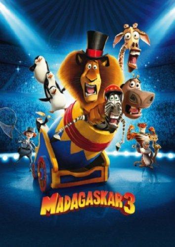 Madagascar 3 movie poster Sign 8in x 12in