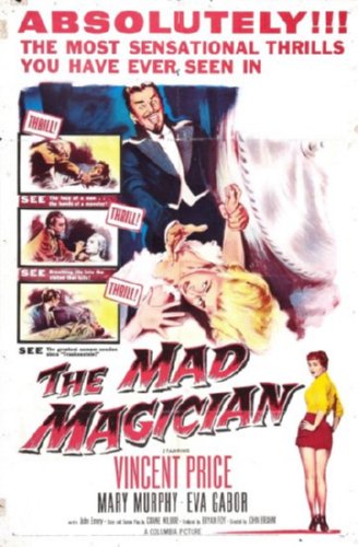 Mad Magician Movie Mini poster 11inx17in