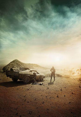 Mad Max Fury Road Small Metal Print 8in x 12in