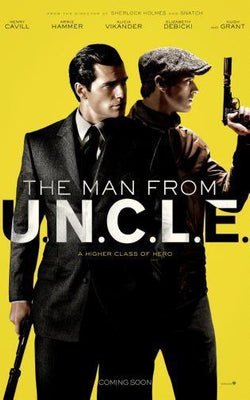 Man From Uncle movie poster Metal Print 8in x 12in