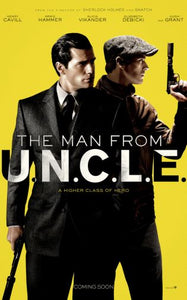 Man From Uncle Movie Poster 11inch x 17 inch