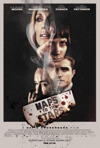 Maps To The Stars movie poster Sign 8in x 12in