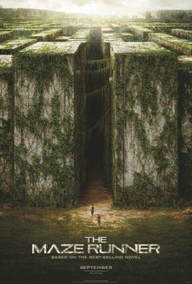 Maze Runner The movie poster Metal Print 8in x 12in