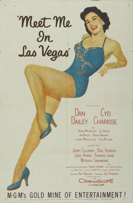 Meet Me In Las Vegas Poster 11Inx17In poster The Poster Depot