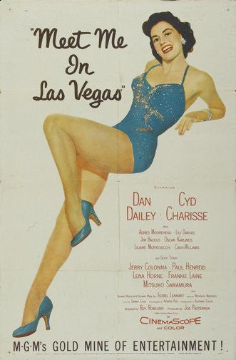 Meet Me In Las Vegas Poster 11Inx17In Mini Poster