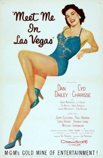 Meet Me In Las Vegas movie poster Sign 8in x 12in