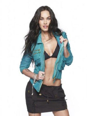 Megan Fox poster tin Metal Print Wall Art