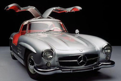 Mercedes 300Sl Metal Poster Choose Style The Poster Depot