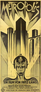 Metropolis Movie Poster 11x17