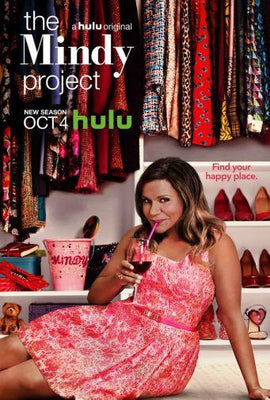 Mindy Project Metal Poster Choose Style The Poster Depot
