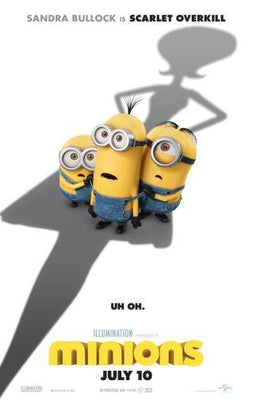 Minions Metal Movie Poster 8in x 12in The Poster Depot