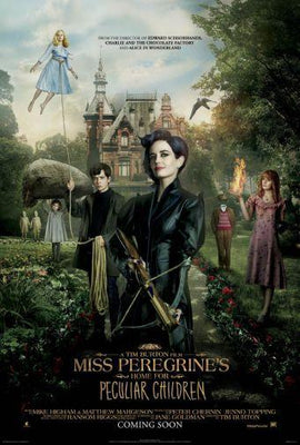 Miss Peregrines Home For Peculiar Children movie poster Metal Print 8in x 12in