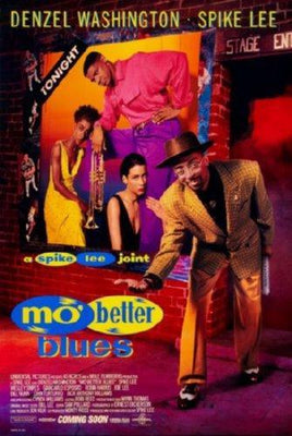 Mo Better Blues movie poster Metal Print 8in x 12in