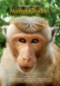 Monkey Kingdom movie poster Sign 8in x 12in