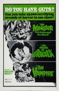 Monster That Challenged The World Movie poster (61cm x 91cm) for sale cheap United States USA