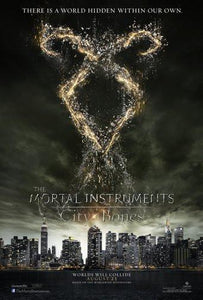 Mortal Instruments City Of Bones Movie Poster 24Inx36In Poster 24x36 - Fame Collectibles
