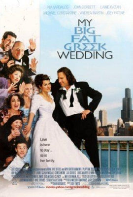 My Big Fat Greek Wedding movie poster Sign 8in x 12in
